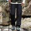 Spodnie cargo męskie JEEP SPIRIT z prostymi nogawkami, idealne na jesień/zimę
