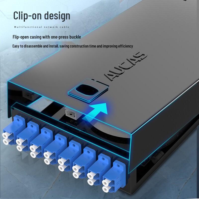 AUCAS Fiber Optic Terminal & Splicing Box