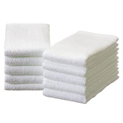 Terry Labo Pure White Face Towels, 10-Piece Set, Made In Japan, Senshu Towels (Approx. 34 X 85cm), 10 White Towels