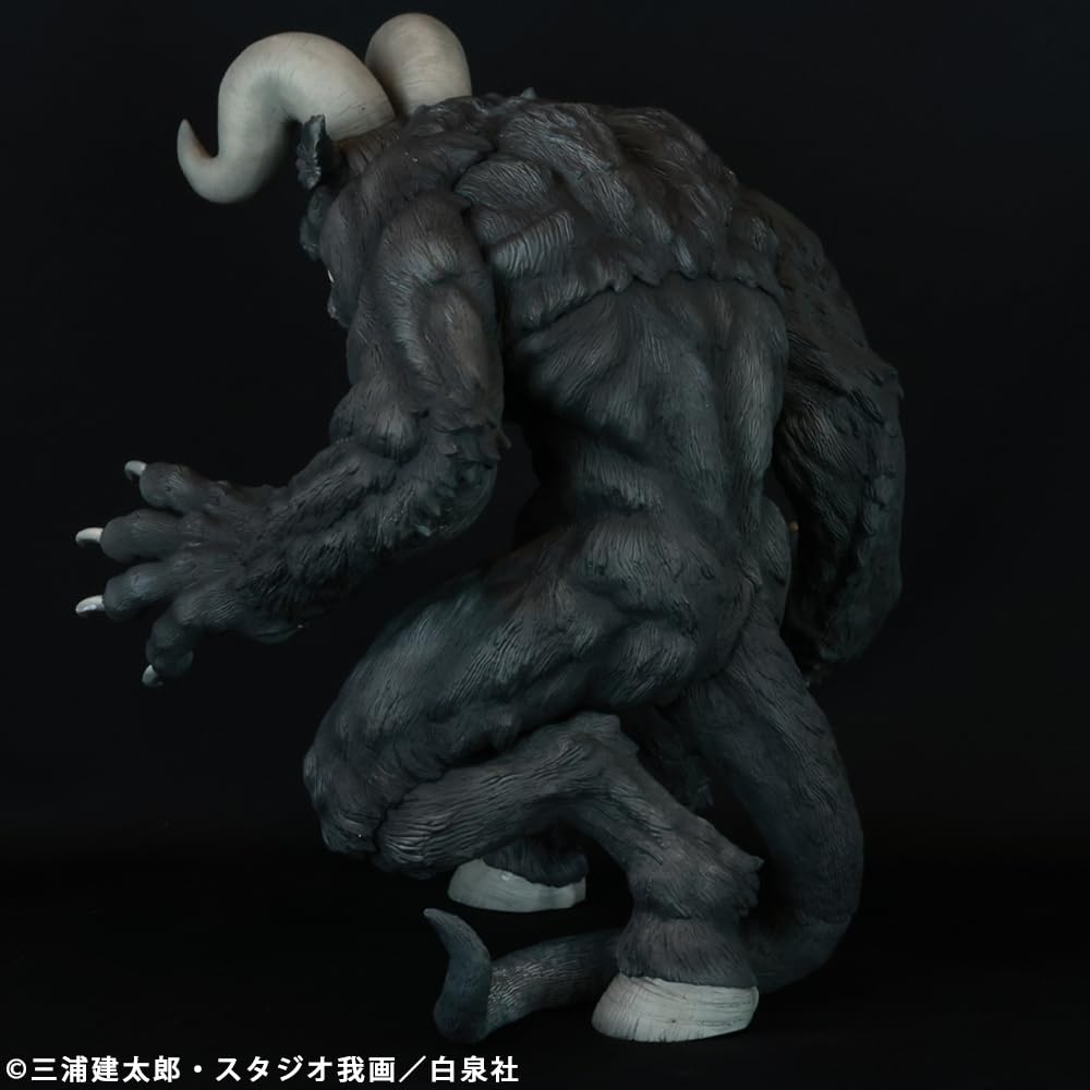 CJ Cyclone Joe Character Figure: Berserk Immortal Zodd Apostle Form (Ryōkaku Ver.) Black, Soft Vinyl, Approximately 300mm Tall, Pre-painted