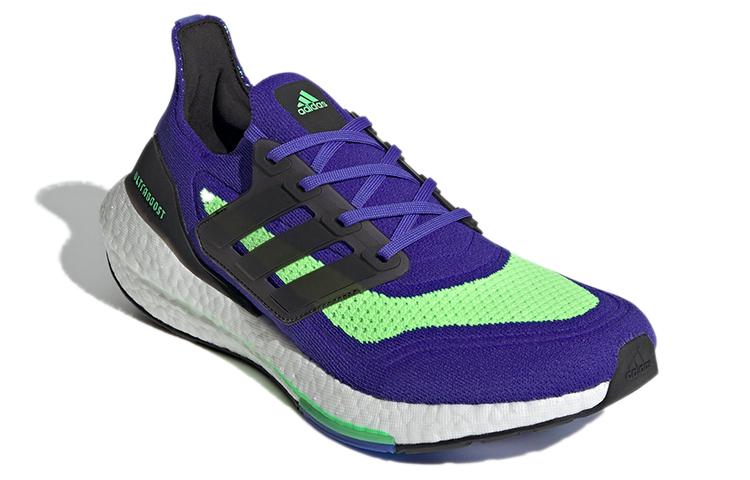 UltraBoost 21 Adidas 'Sonic Ink Screaming Green' S23873