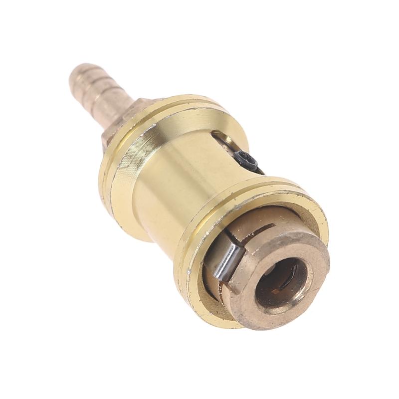 6.5/8mm Air Chuck Adapter Tire Inflator Tire Chuck Compressor Pump Accessories Gold Tone for Vehicle