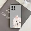 Cartoon Westie Dog Case For Samsung Galaxy M11 M21 M31 M20 M23 M54 M14 M34 M13 M52 M32 M12 M16 M36 M56 M15 M55