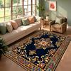 Luxury Persian Floral Rug Non-Slip Carpet for Living Room Bedroom Red Blue White Durable Floor Mat Home Decor Rugs Gift Alfombra
