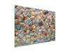 Glass Protective Plate for the Stove 70x52 Mosaic