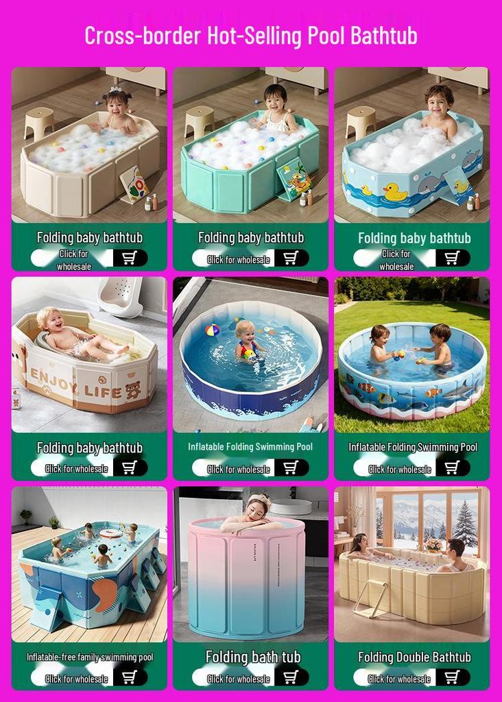 Portable Adult Ice Bath Tub: No Installation or Inflation Needed, Full Body, Large Size, Foldable