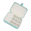 Travel Jewelry Case Small Portable Organizer Display Storage Box for Rings Earrings