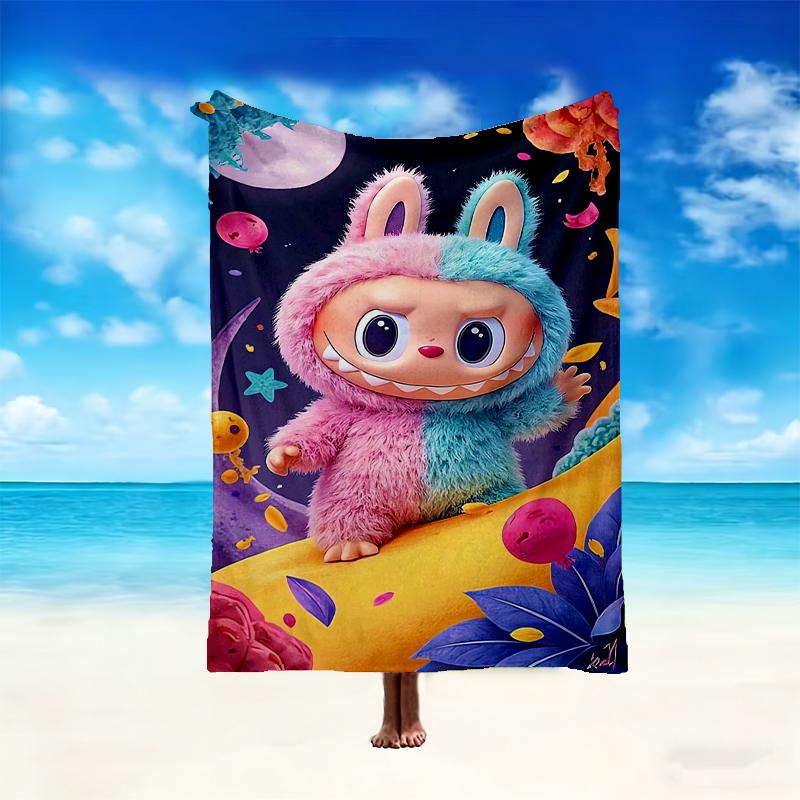 [LABUBU Blanket] Soft Throw Blanket for Bed Sofa, Holiday Gift Blanket for Women Men Family Friend