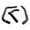 Silicone Radiator coolant Hose kit For Kawasaki ZX4R ZX-4RR 2023-2024 Black
