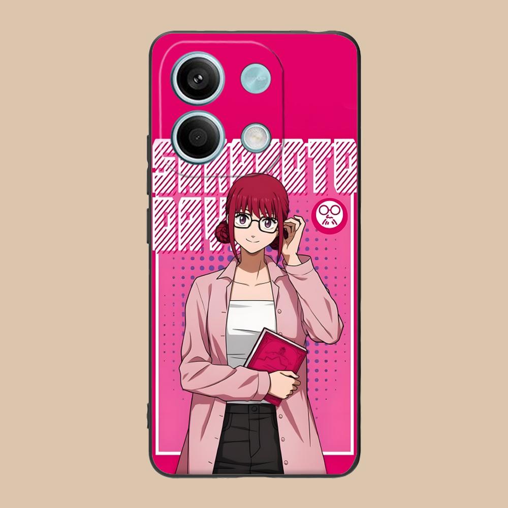 

Sakamoto Days Lu Mobile Phone Case for Xiaomi 15 14 13 12 Mi 11 T Ultra Lite Pro S X 5G Colorful Printing Cover Smartphone Cover Xiaomi 11T Pro