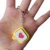 3D Printed Heart Clicker Keychain Pocket Size Fidget Finger Clicker Anxiety Stress Relief