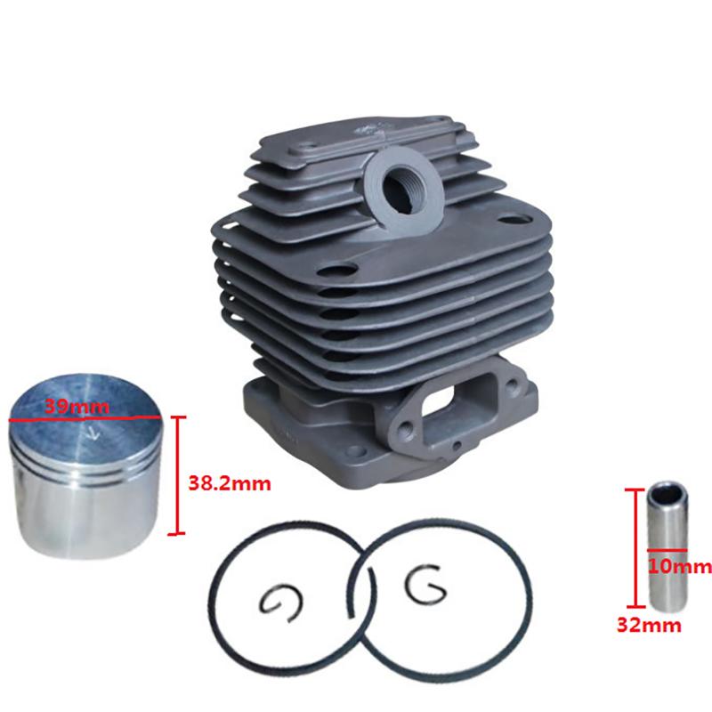 39mm CYLINDER PISTON KIT FIT FOR MITSUBISHI T200 2 BRUSH CUTTER T 200 GARDEN TOOLS GRASS TRIMMER SPARE PARTS
