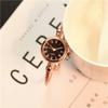 Retro Thin-Strap Quartz Wristwatch for Female Students