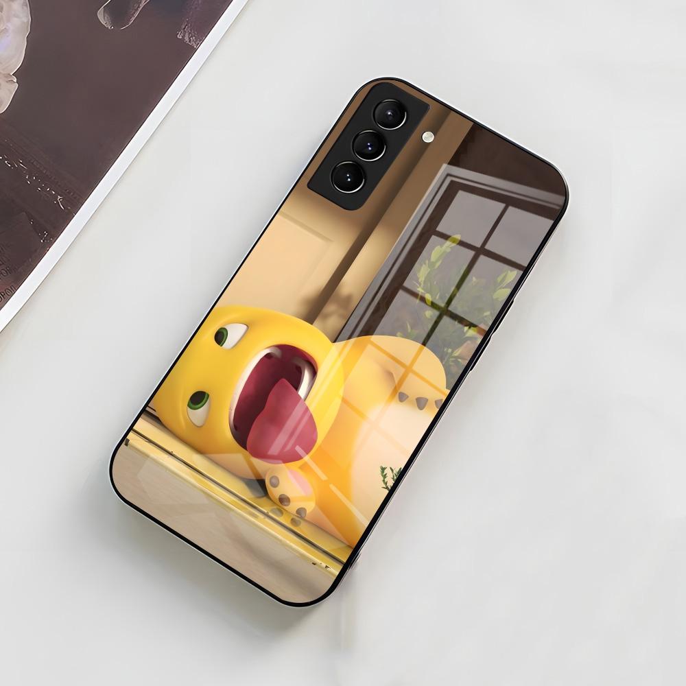 C-Cute N-Nailong Phone Case For Samsung A56 A36 A26 A16 A15 A25 A35 A55 A14 A34 A24 A54 Glass Case