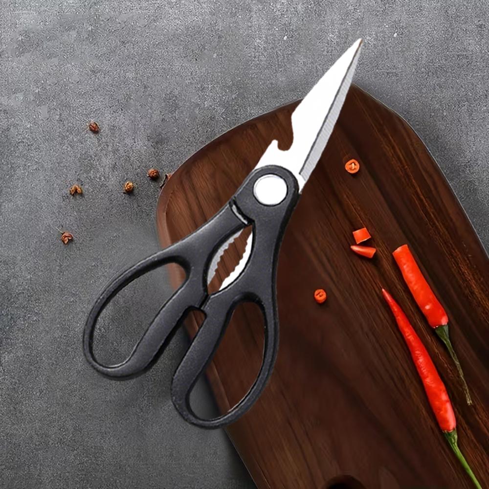 

WXCOO Kitchen Scissors for BBQ Cooking Stainless Steel Chicken Bone Shears Extended Food Scissors for Home Kitchens Use