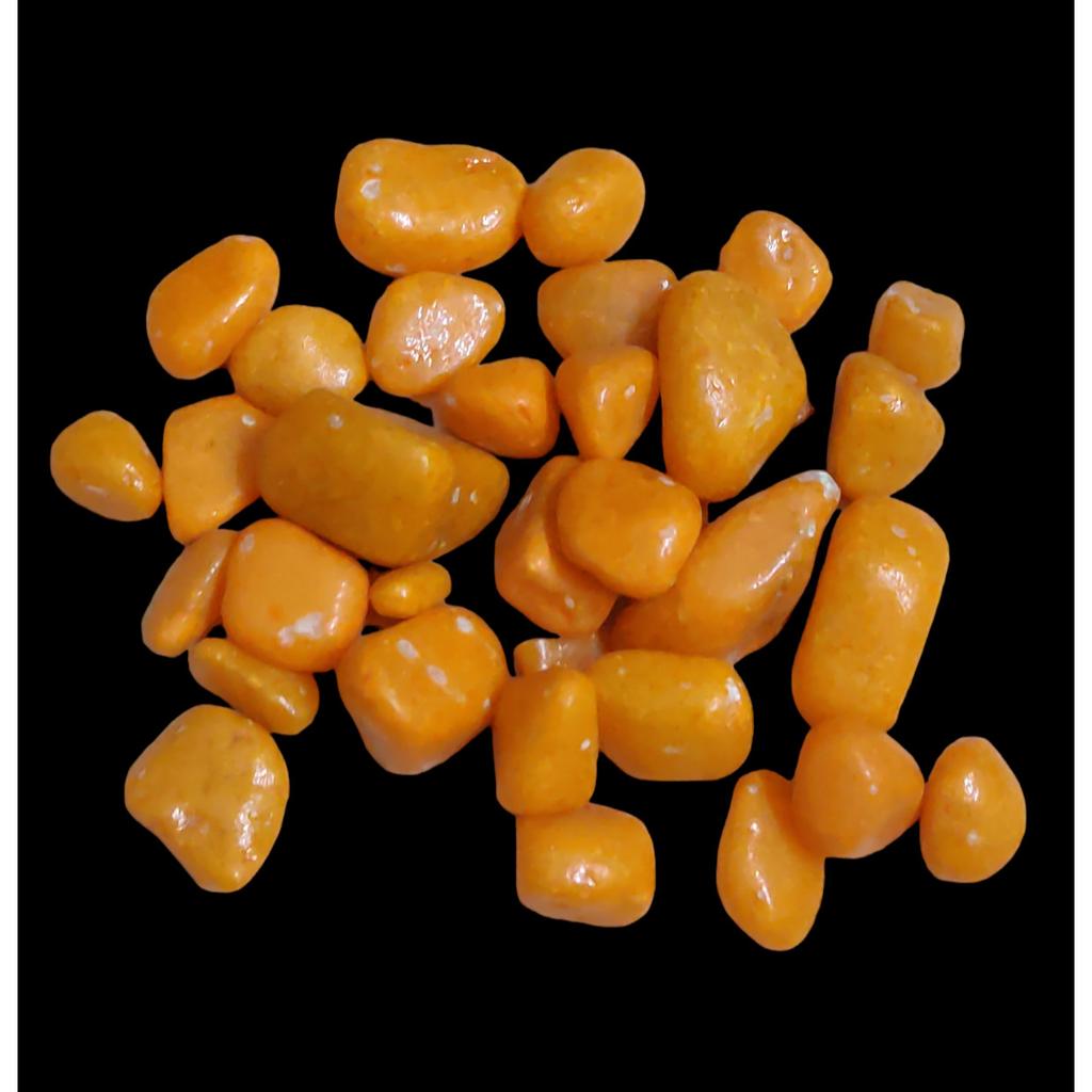 @ Orange Stone Marble Pebbles For Home And Garden 100 Grams U141 MJ-120-60%OFF