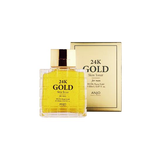 ANJO Professional 24K Gold For Man Toner , Emulsion 150ml  (7 Options) # Toner 150ml x 1pcs