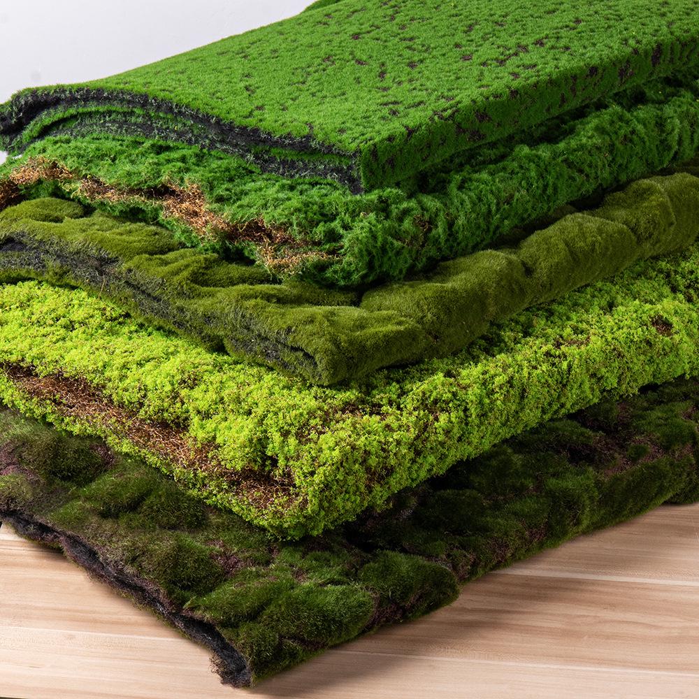 Artificial Moss Turf for Landscaping and Decor