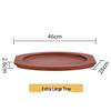 304 Stainless Steel Rose Gold Oval Serving Platter