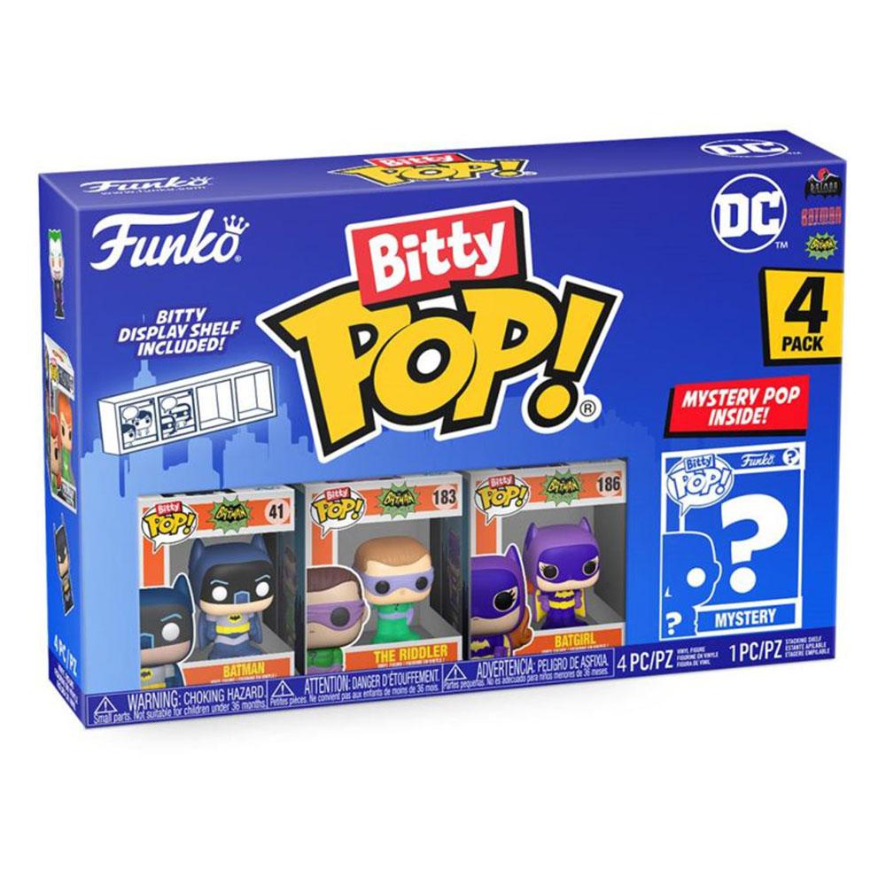 

DC Comics Бэтмен 1966 Битти Поп! 4-Pack