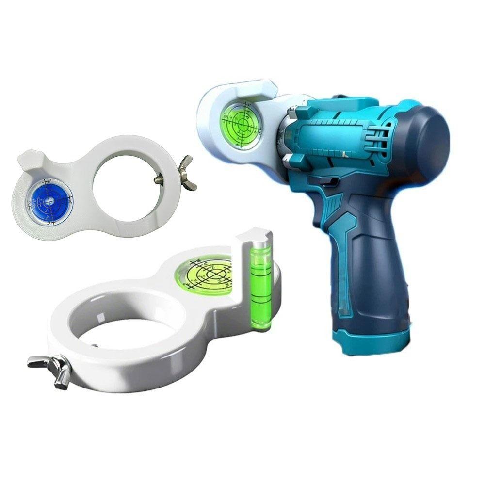 Small Circular Drill Spirit Level Precision Hole Drilling Precision Guide Wall Installation