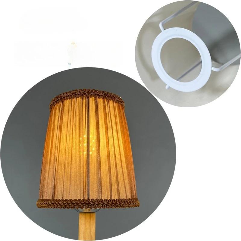 E14/E27/Clamp Fabric Lamp Shade Lighting Accessories for Home Office Decor Hotel Bedroom Bedside Floor Lamp Shell Cover