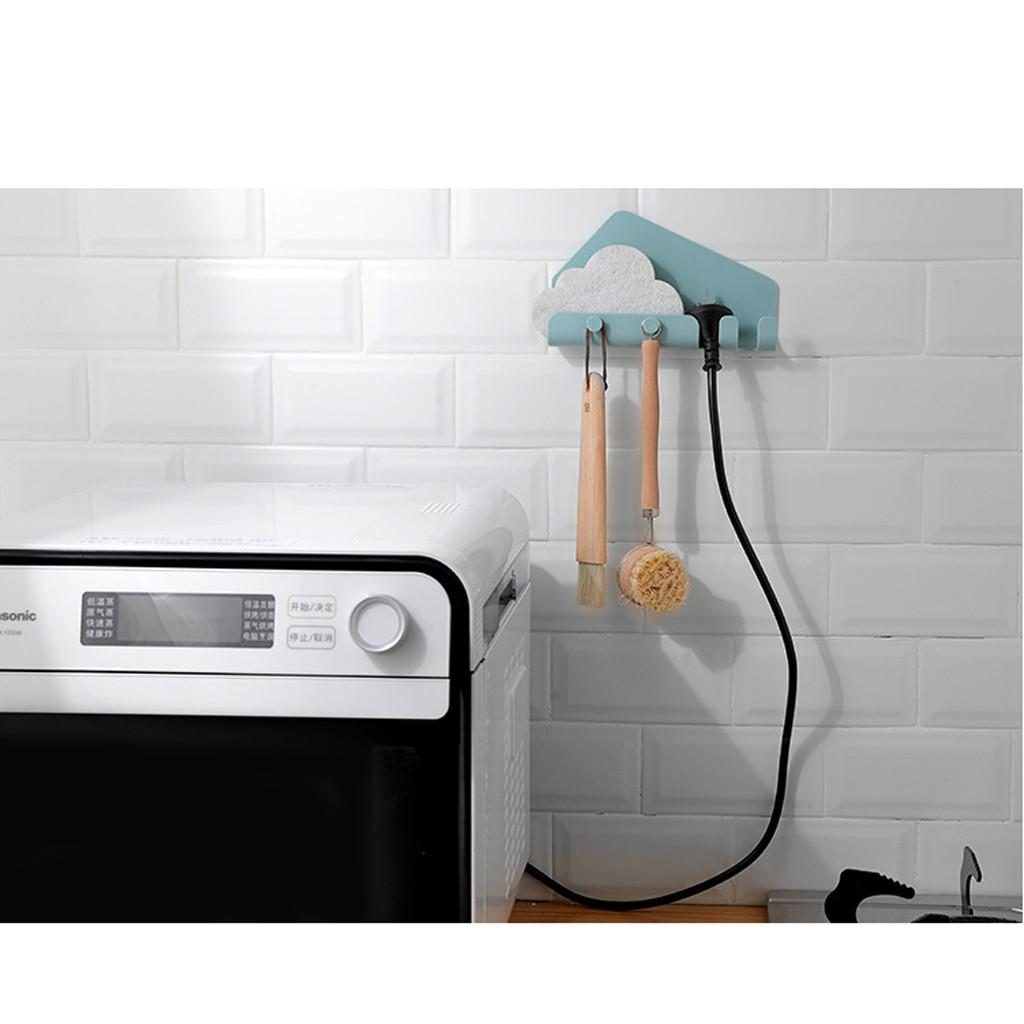Wall Mounted Hooks Storage Hanger Rack Bathroom Bedroom Kitchen Hanging Holder