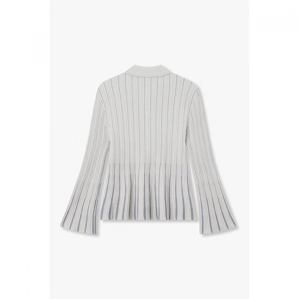 Emporio Armani Women Ribbed Button Up Knit Cardigan A526128504