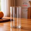 Double-Layer High Borosilicate Glass Tea Cup - Heat-Resistant, Wide Mouth, Straight Tube Design