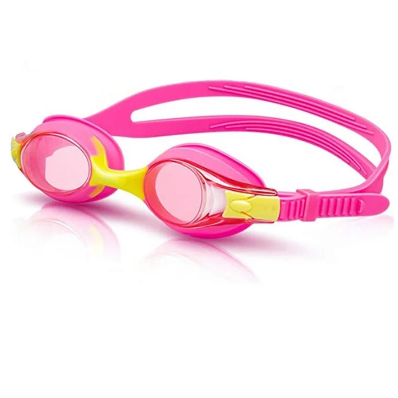 Kids Swimming Goggles HD Waterproof Anti-Fog Electroplating  Glasses Colored Lenses Eyewear High Quality Adjustable Goggles
