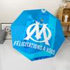 Marseille Print Automatic Umbrella, 8 Rib Iron Frame, Plastic Handle, Suitable for Outdoor Travel &Daily , Ideal Gift
