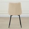 1/4pcs Solid Color Chair Covers Jacquard Curved Dining Chair Slipcovers Home Elastic Chair Seat Protector for Wedding Banquet