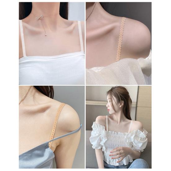 1 Pair Women Shoulder Strap Adjustable Sexy Lace Bra Chain Shoulder Chain Replacement