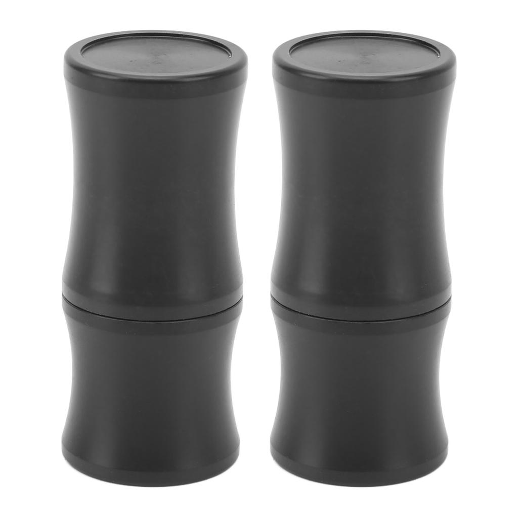 2Pcs Plastic Billiard Cue Joint Protectors Black Pool Cue Stick Joint Protectors Billiard