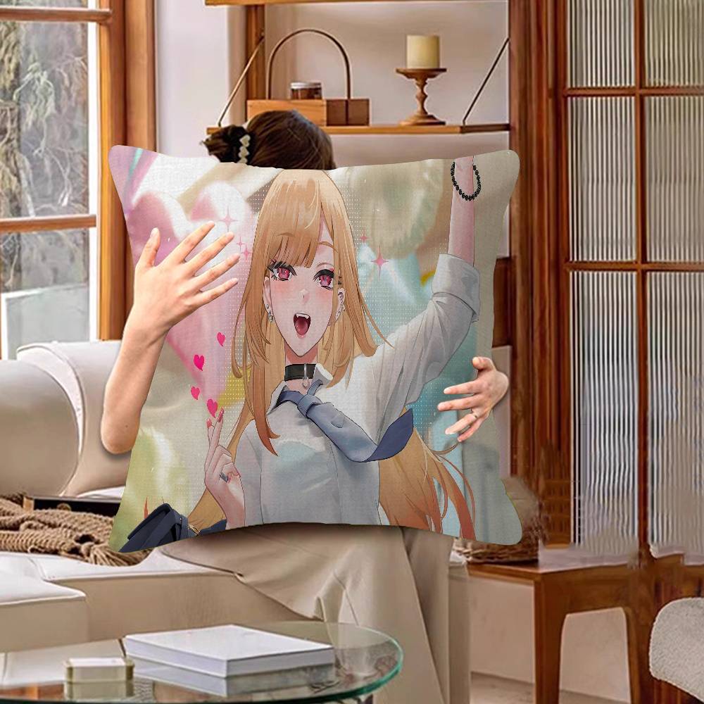 Můj Šaty Up Darling MMarin Kitagawa Polštář Dárky Domácí Kancelářský Nábytek Ložnice Pohovka Potah na Polštář do Auta pouzdro 45x45cm