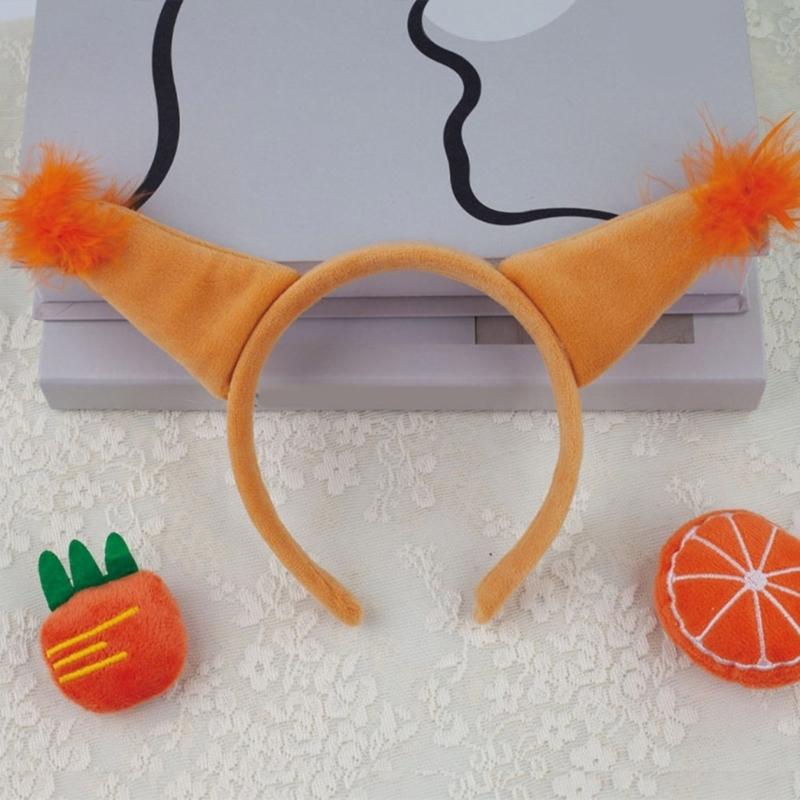 Eichhörnchen Stirnband Schwanz Halloween Tier Verkleidungskostüme