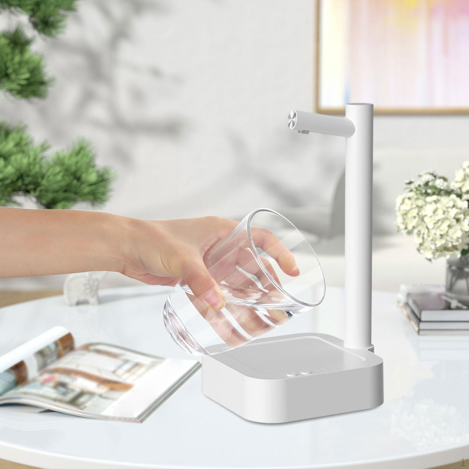 

Настольный диспенсер для воды, электрический автоматический насос для бутылок белый