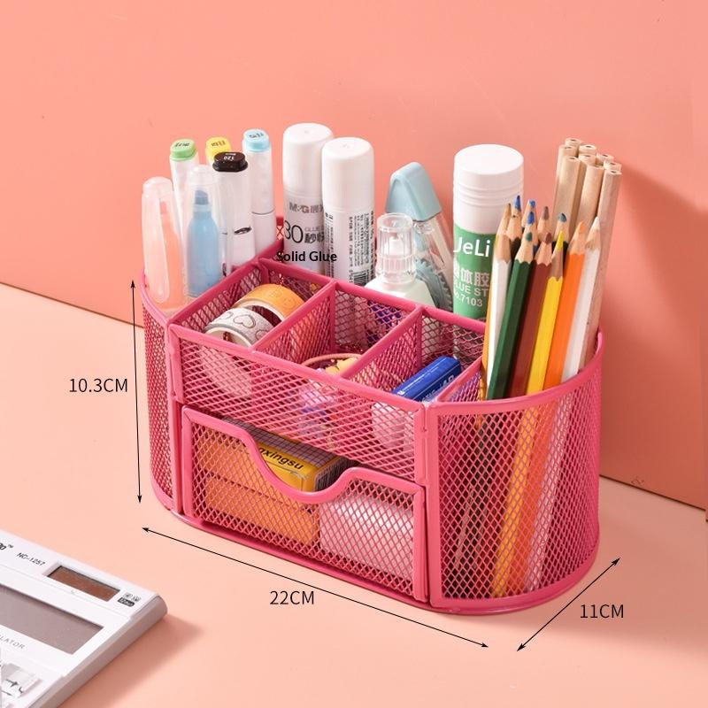 Schreibtisch-Zubehör-Organizer Netzdesign mit Schubladen für Zuhause und Büro