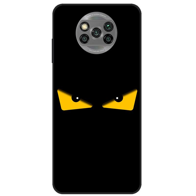 For Xiaomi Poco X3 Pro Case Silicone Soft Cat Phone Cover for Poco X3 NFC Case TPU Black Funda for Poco X 3 NFC PocoX3 Pro