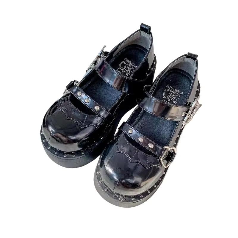 Fashion New Plus Size Platform Heels 2024 Brand Women's Shoes Buckle Strap Women's High Heels Fashion Metal Decoration Dress Pumps Women