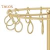Hair Claw Holder with 16 Removable Hooks Round Base Easy Installation Store Hair Accessories Jewelry Holder