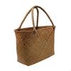 Handwoven Rattan Woven Bag Storage Serving Basket Wicker Gift Pouches Candy