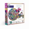 Puzzle 500 pièces - EEBOO - Eeboo Paradise Garden - Multicolore - 9 ans - Cartons recyclés