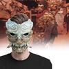 Furchteinflößende Latex Schwarzer Mythos Wukong Maske Halbes Gesicht Für Gruselige Halloween-Events Und Kostüme