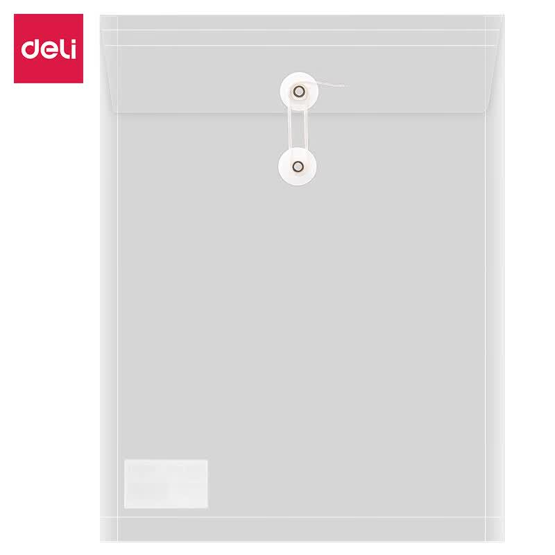 Deli 5511 A4 String-Tie File Folders белый