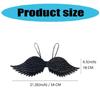 Metallic Wing and Skirt Set Children Princess Costume Accessories for Kids Girls Chrismas Halloween Birthday Cosplay