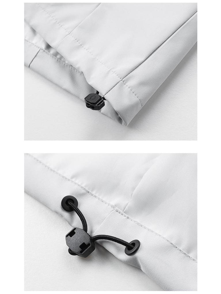 Unisex Autumn/Winter Outdoor Stand-Collar Jacket - Windproof & Waterproof