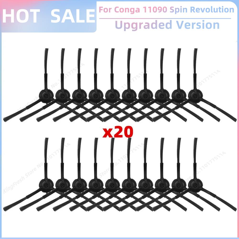 Fit For ( Cecotec Conga 11090 / Conga 13090 Spin Revolution ) Vacuum Parts Main Roller Side Brush Hepa Filter Mop Cloth Dust Bag