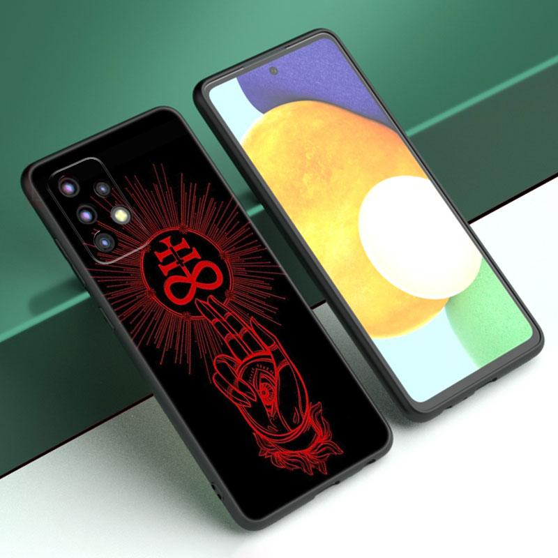 Démonický Satanský Strašidelný Lebkový Kryt Pro Samsung A21 A30 A50 A52 S A13 A14 A22 A23 A32 A53 A73 5G A11 A12 A31 A33 A51 A70 A71 A72