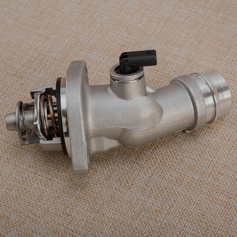 Engine Coolant Thermostat Assembly Fit for Hyundai Kona Elantra Veloster Kia Soul Seltos 25500-2E085